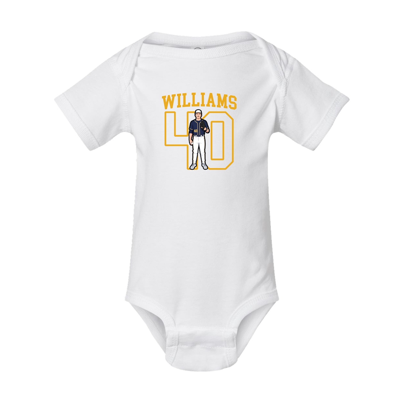 Baby Onesie — Shirsey in White