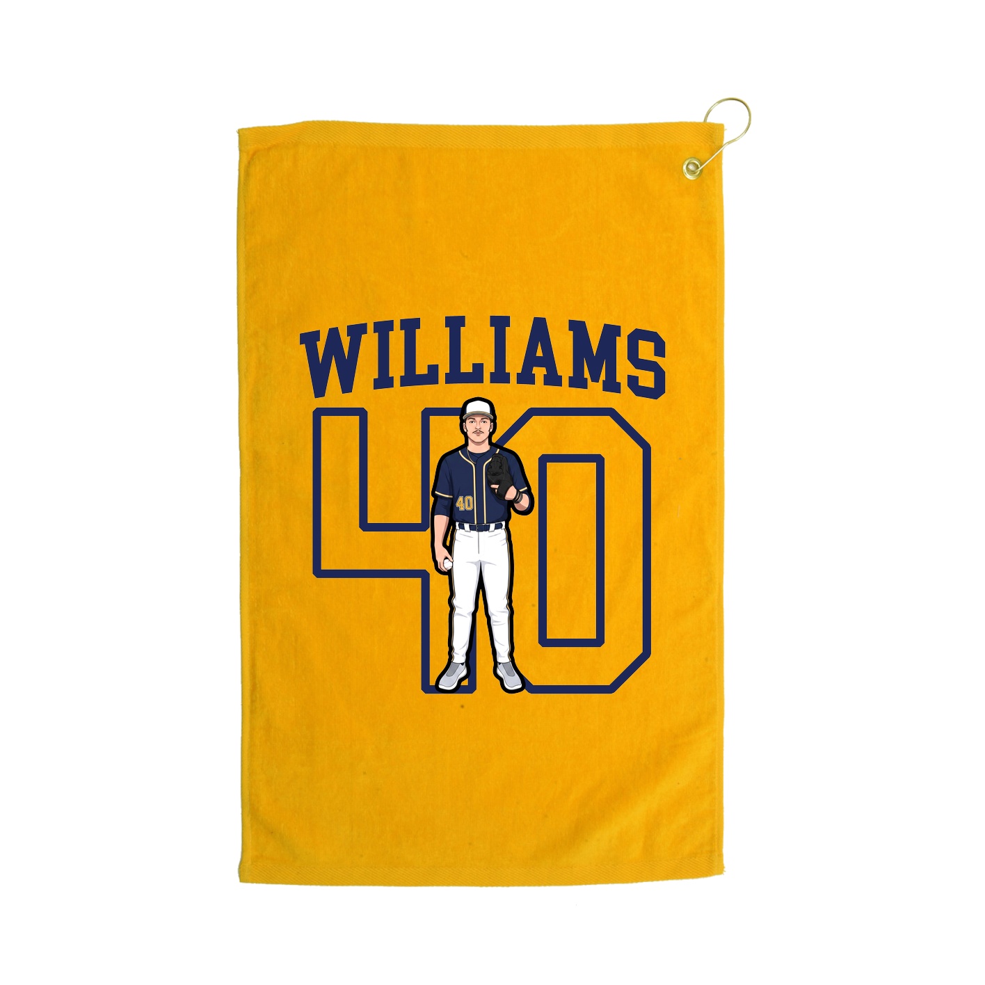 Golf Towel — Shirsey in Gold
