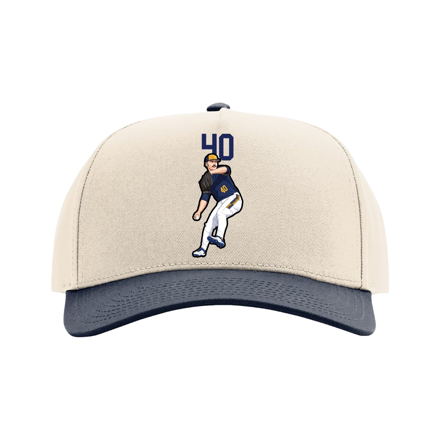 Full Fabric Five-Panel Champ Cap