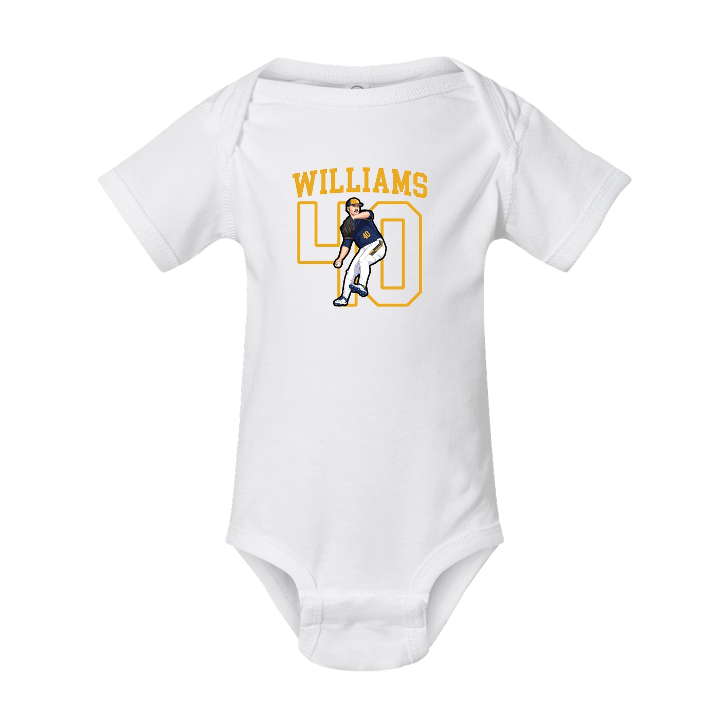 Baby Onesie — Shirsey in White