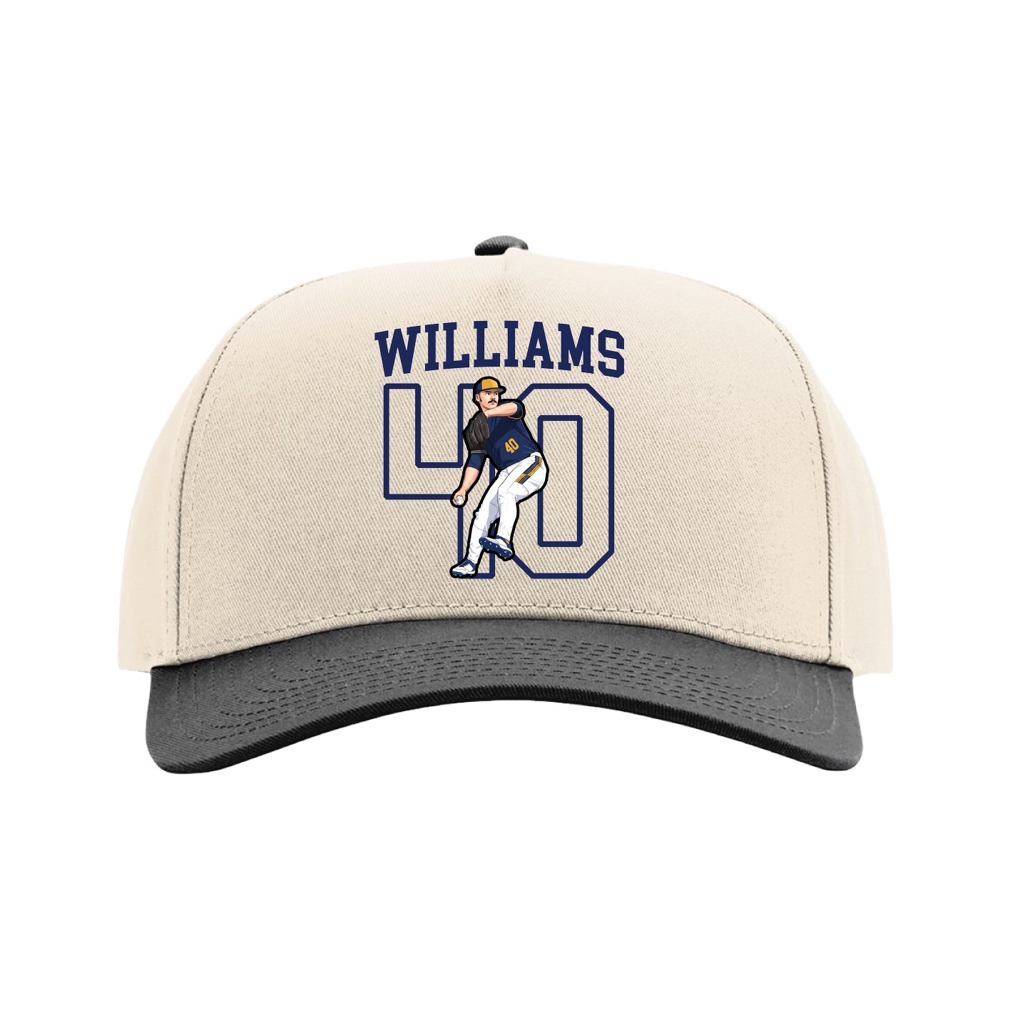 Full Fabric Five-Panel Champ Cap