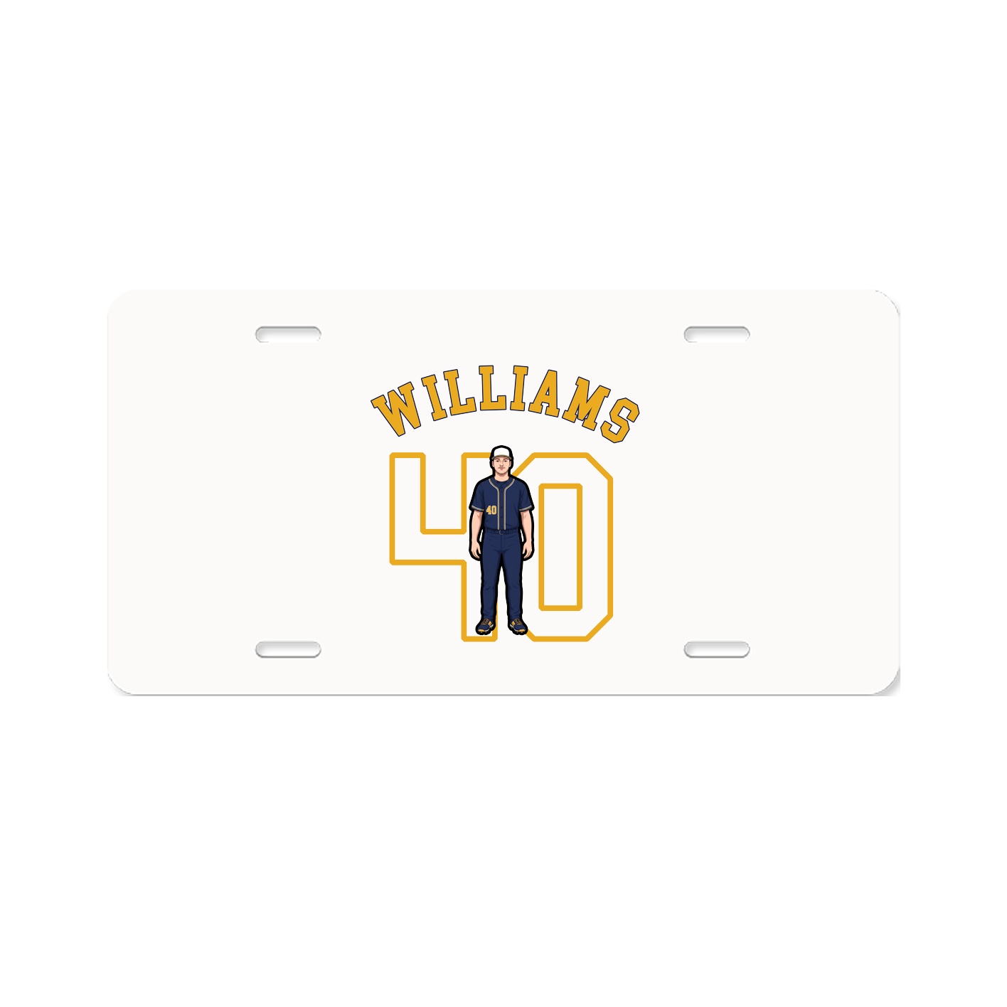 License Plate — Shirsey Arch in Classic