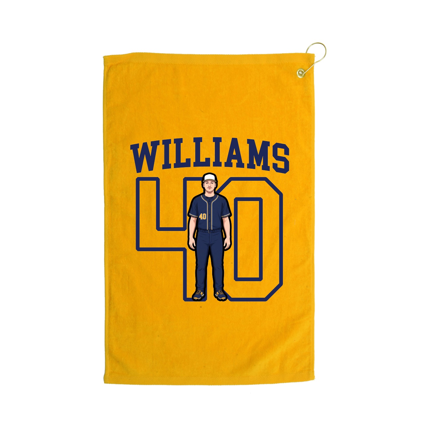 Golf Towel — Shirsey in Gold