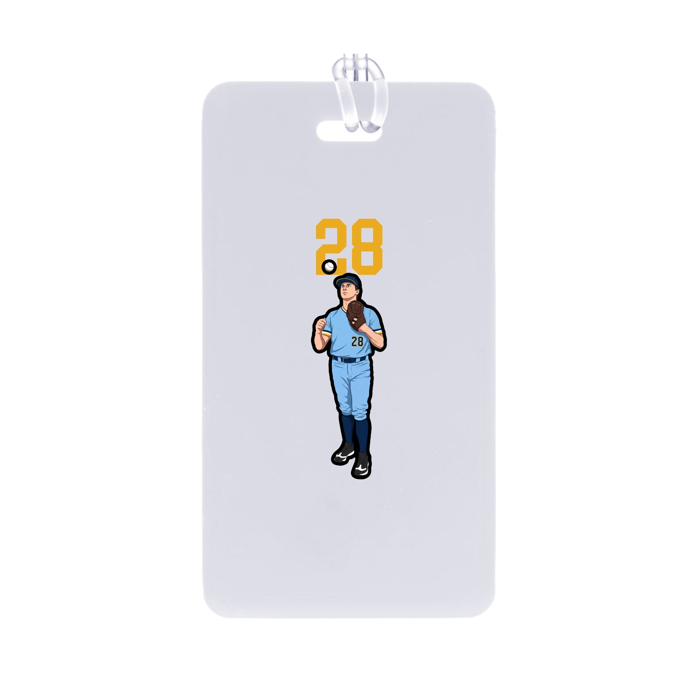 Bag Tag — Number Top in Classic