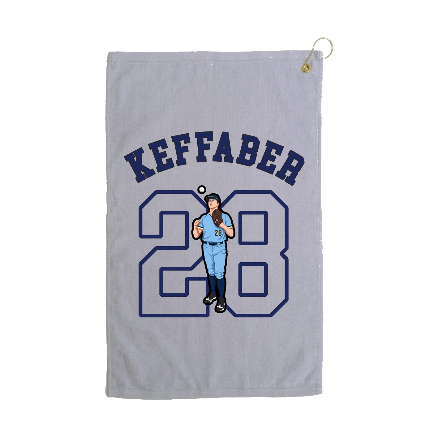 Golf Towel — Shirsey Arch in Grey