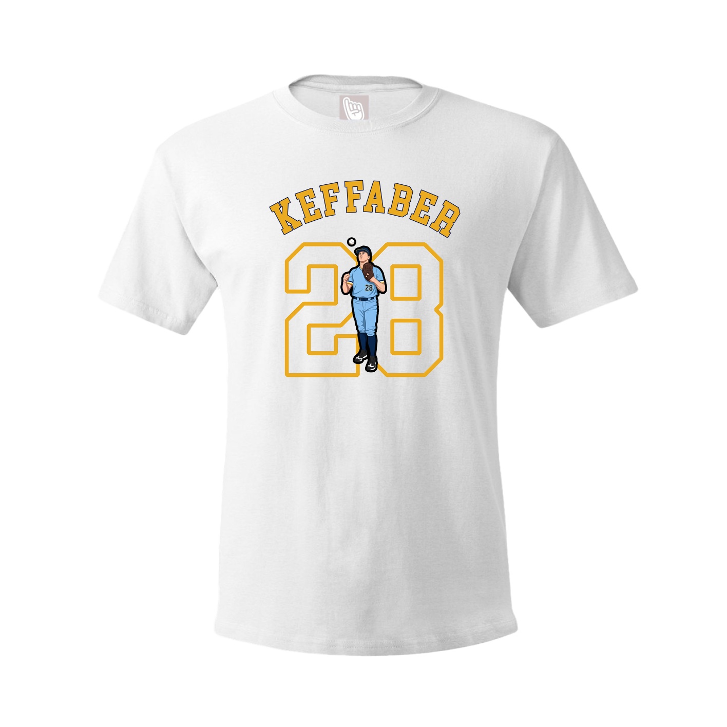 Tee — Shirsey Arch in White