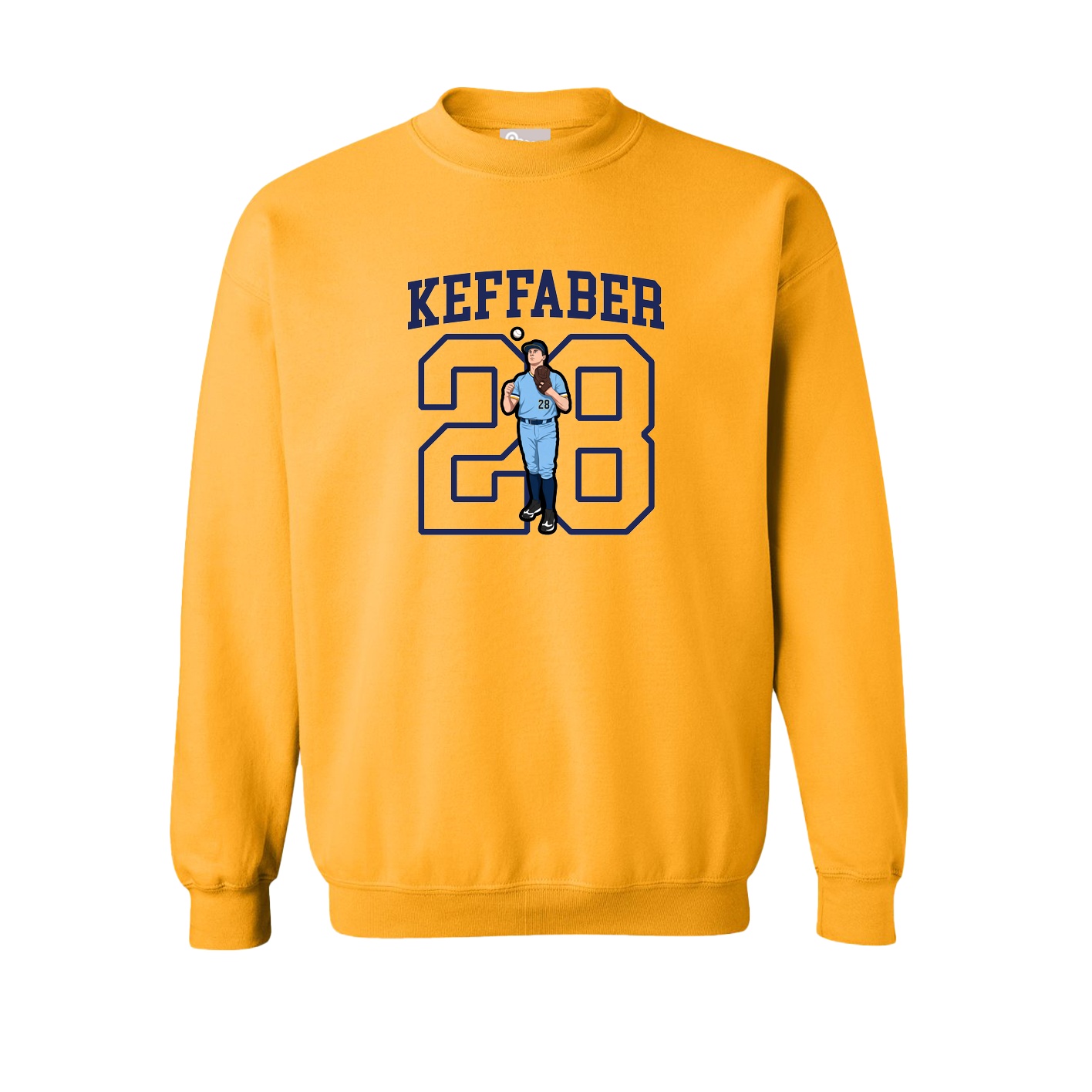 Fleece Crew — Shirsey in Gold