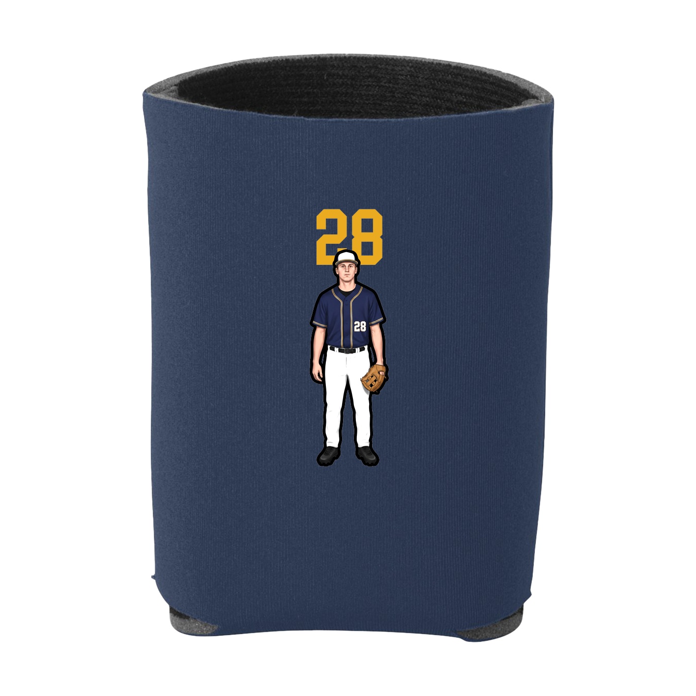 Can Holder — Number Top in Navy