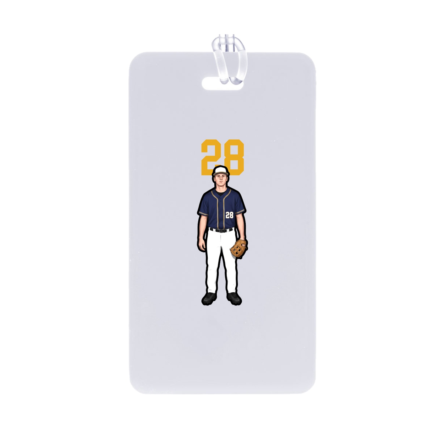 Bag Tag — Number Top in Classic
