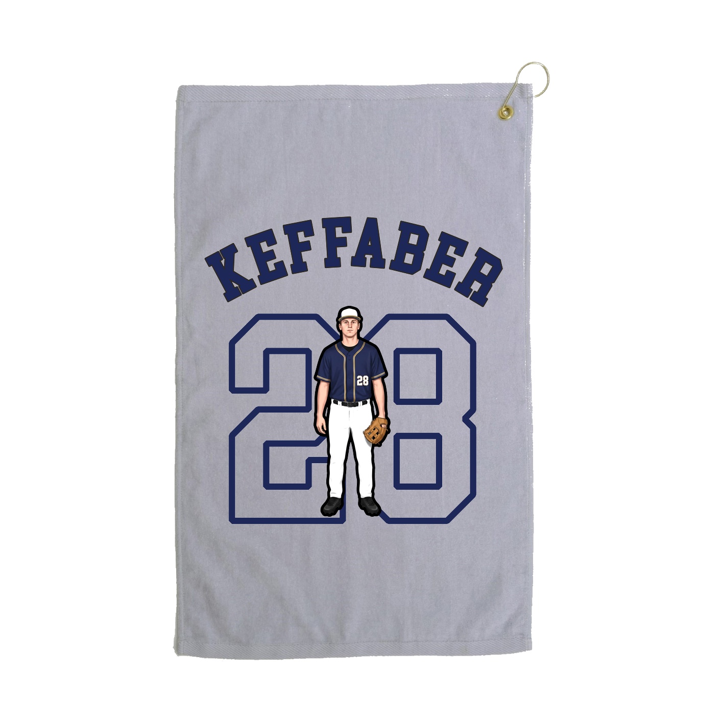Golf Towel — Shirsey Arch in Grey