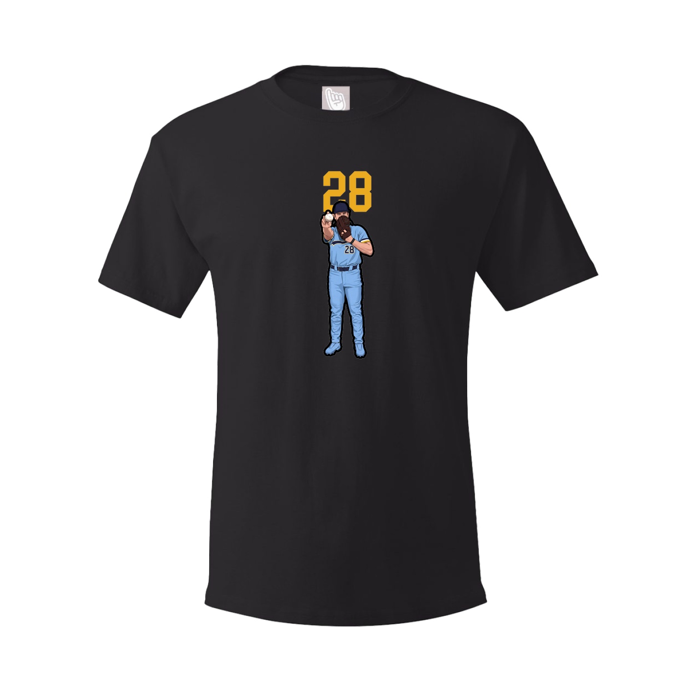 Tee — Number Top in Black