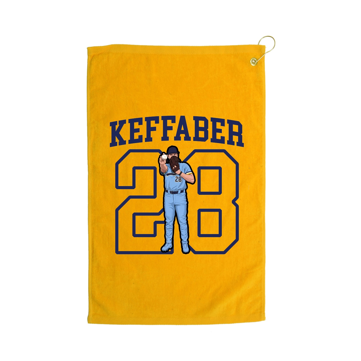 Golf Towel — Shirsey in Gold