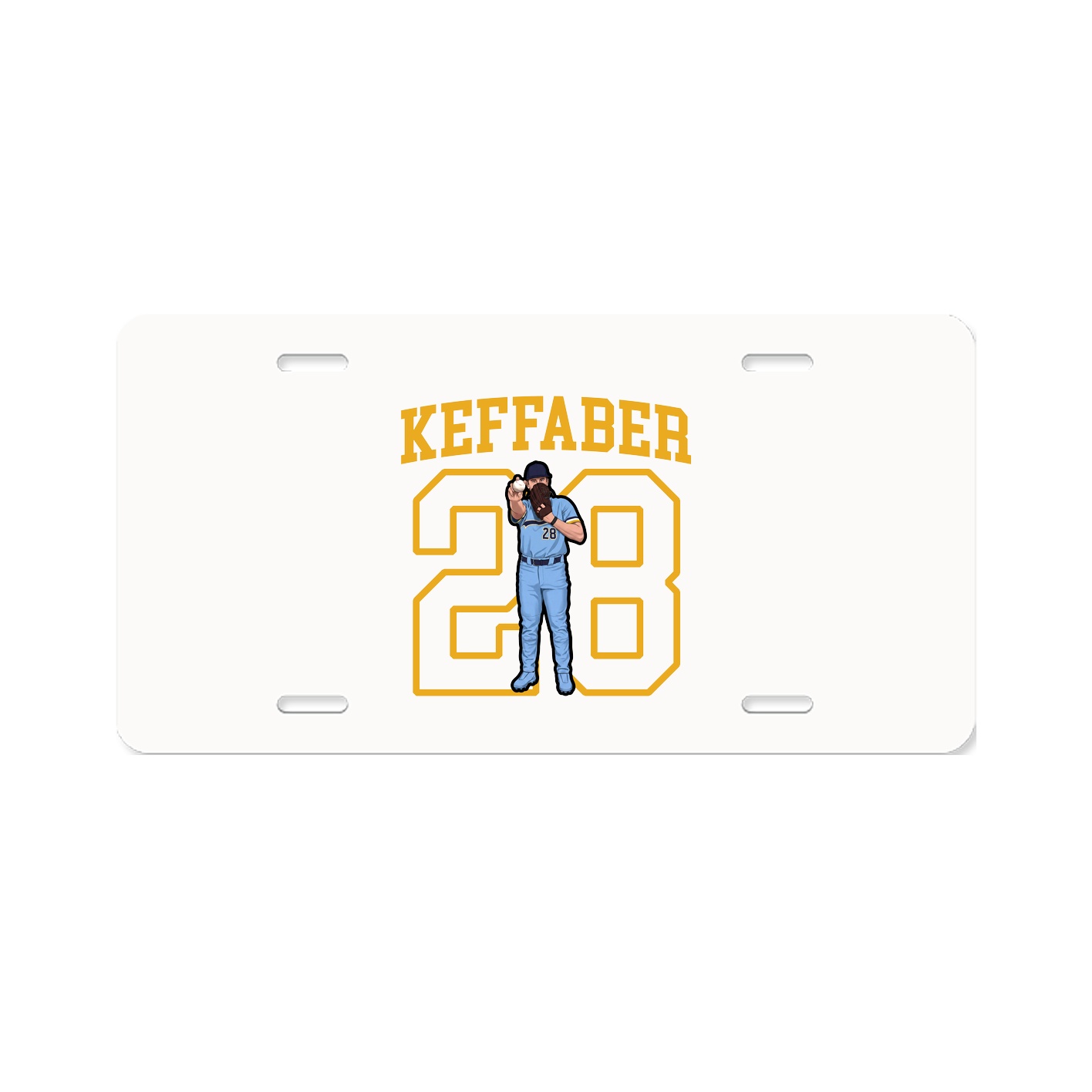 License Plate — Shirsey in Classic