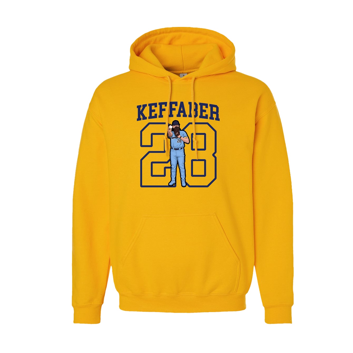 Hoodie — Shirsey in Gold