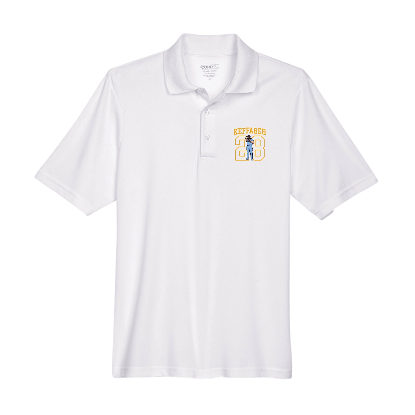 Performance Polo — Shirsey in White