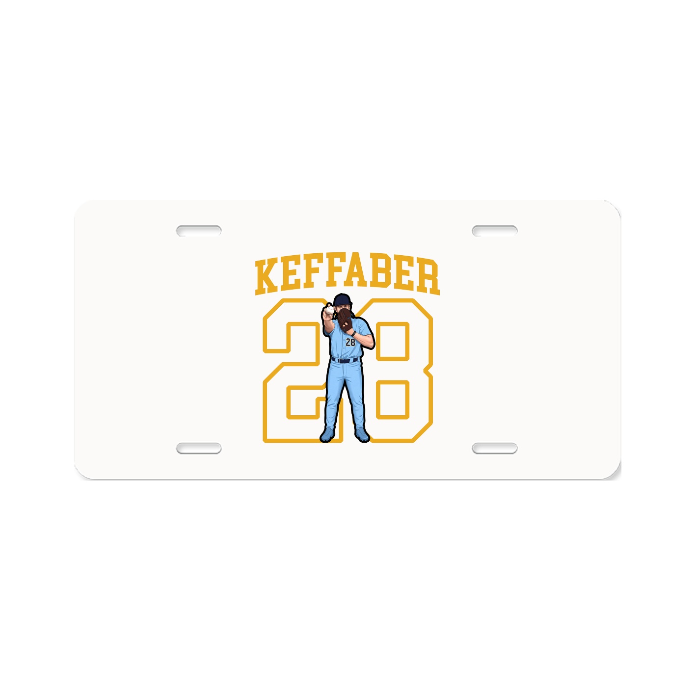 Aluminum License Plate