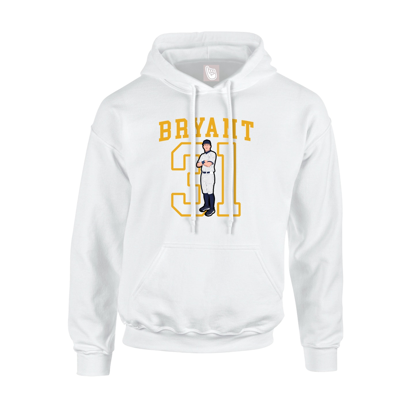 Hoodie — Shirsey in White