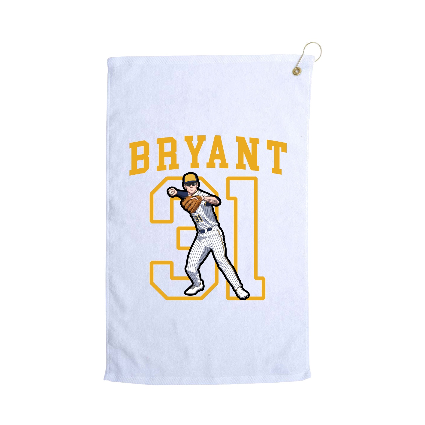 Golf Towel — Shirsey in White