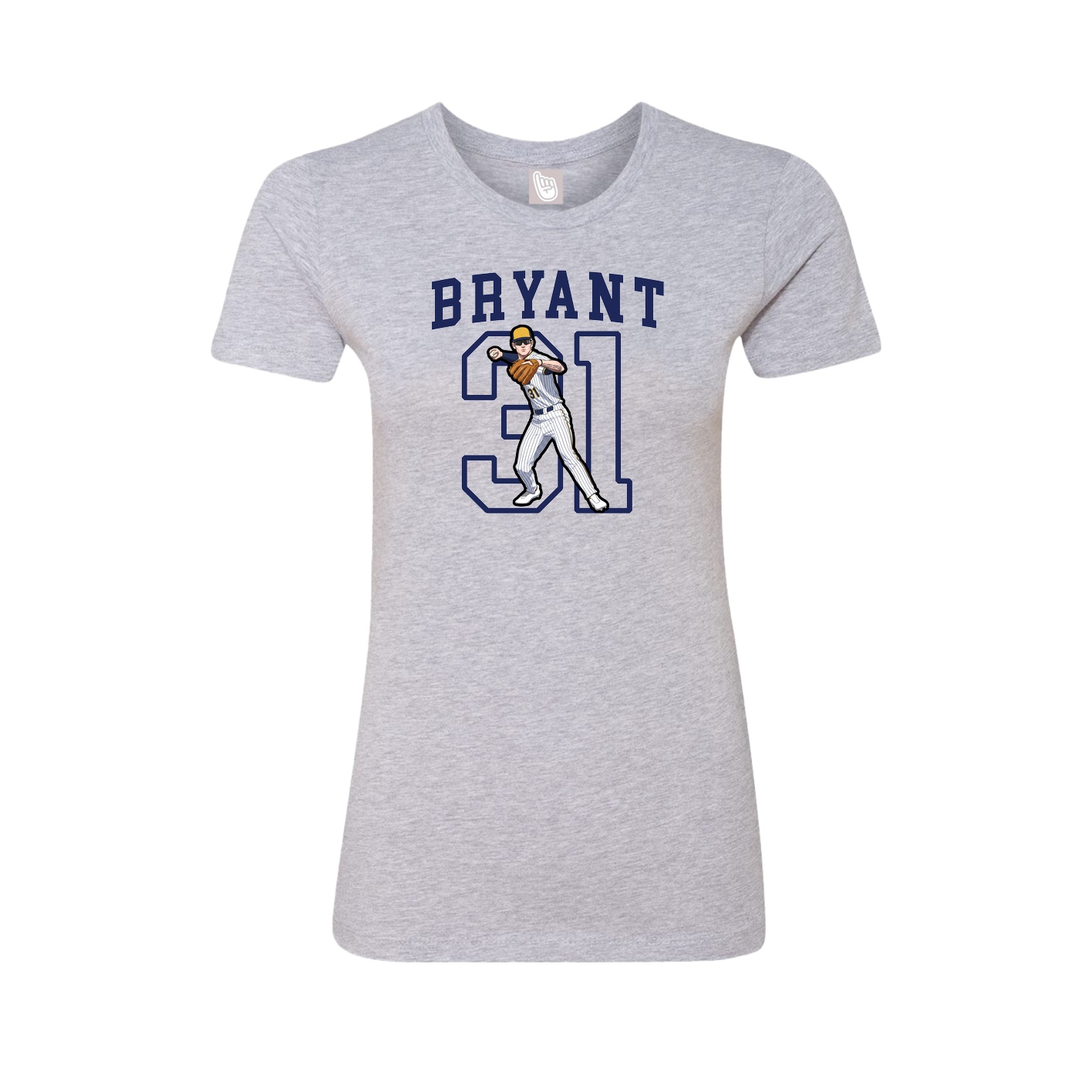 Fitted Women's Tee — Shirsey in Grey