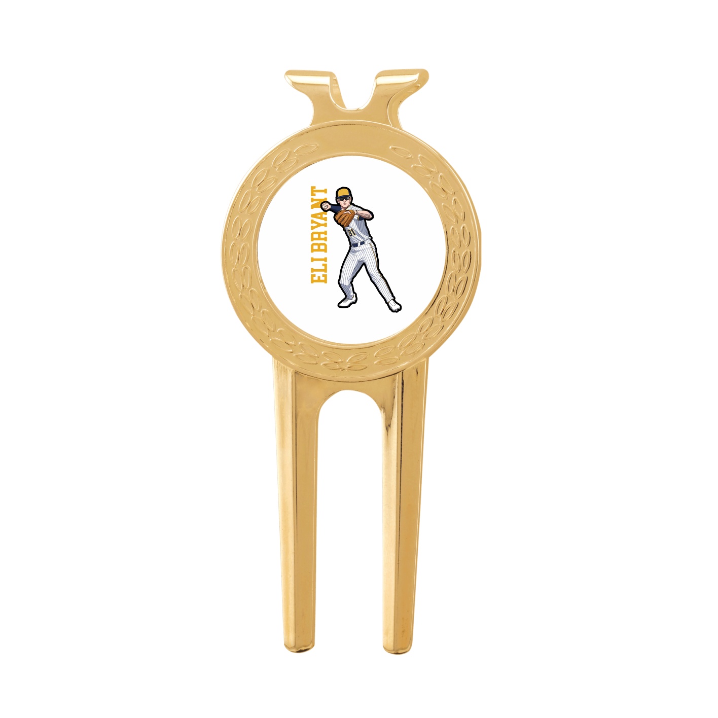 Divot Tool with Ball Marker — Name Vertical in Classic