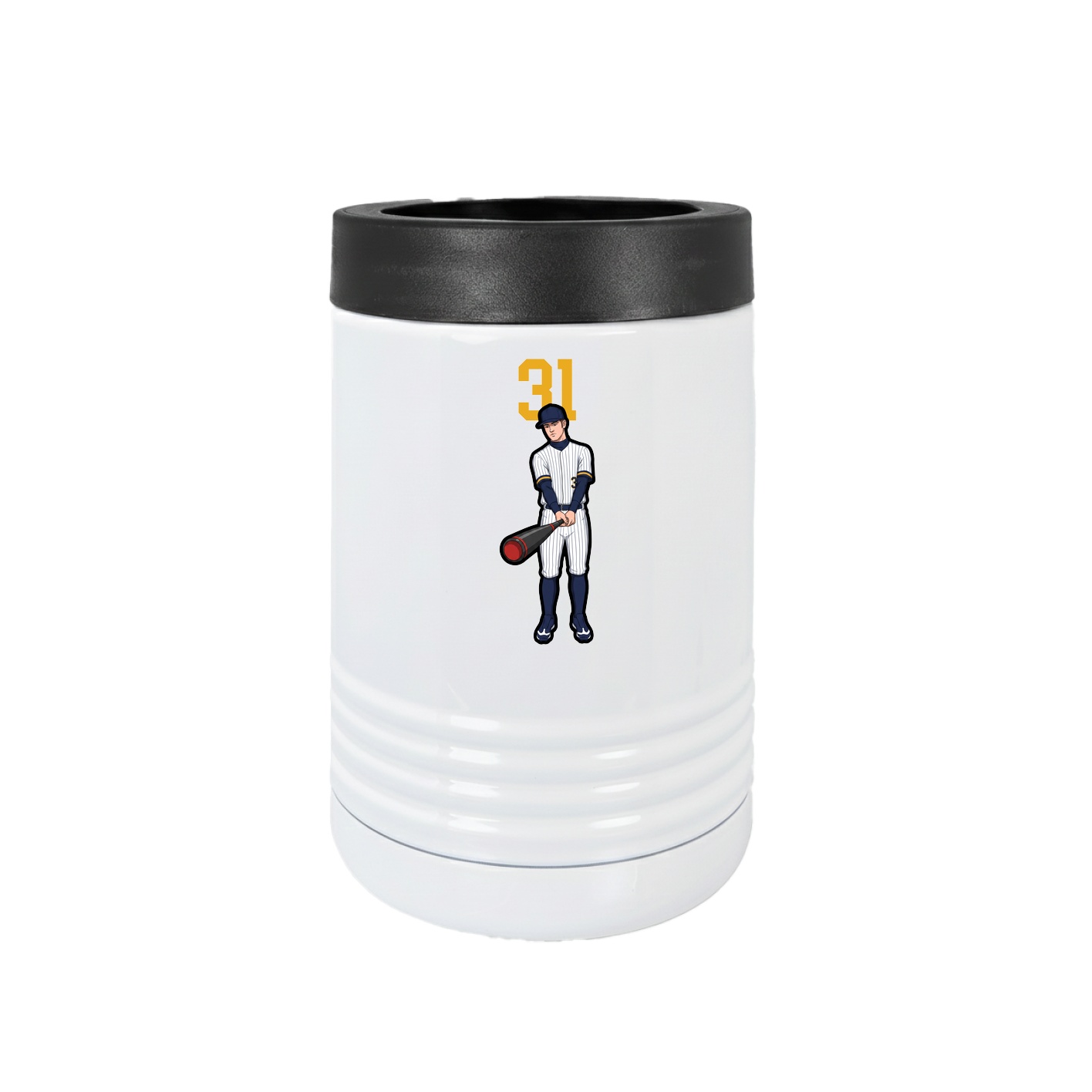 Beverage Holder — Number Top in White