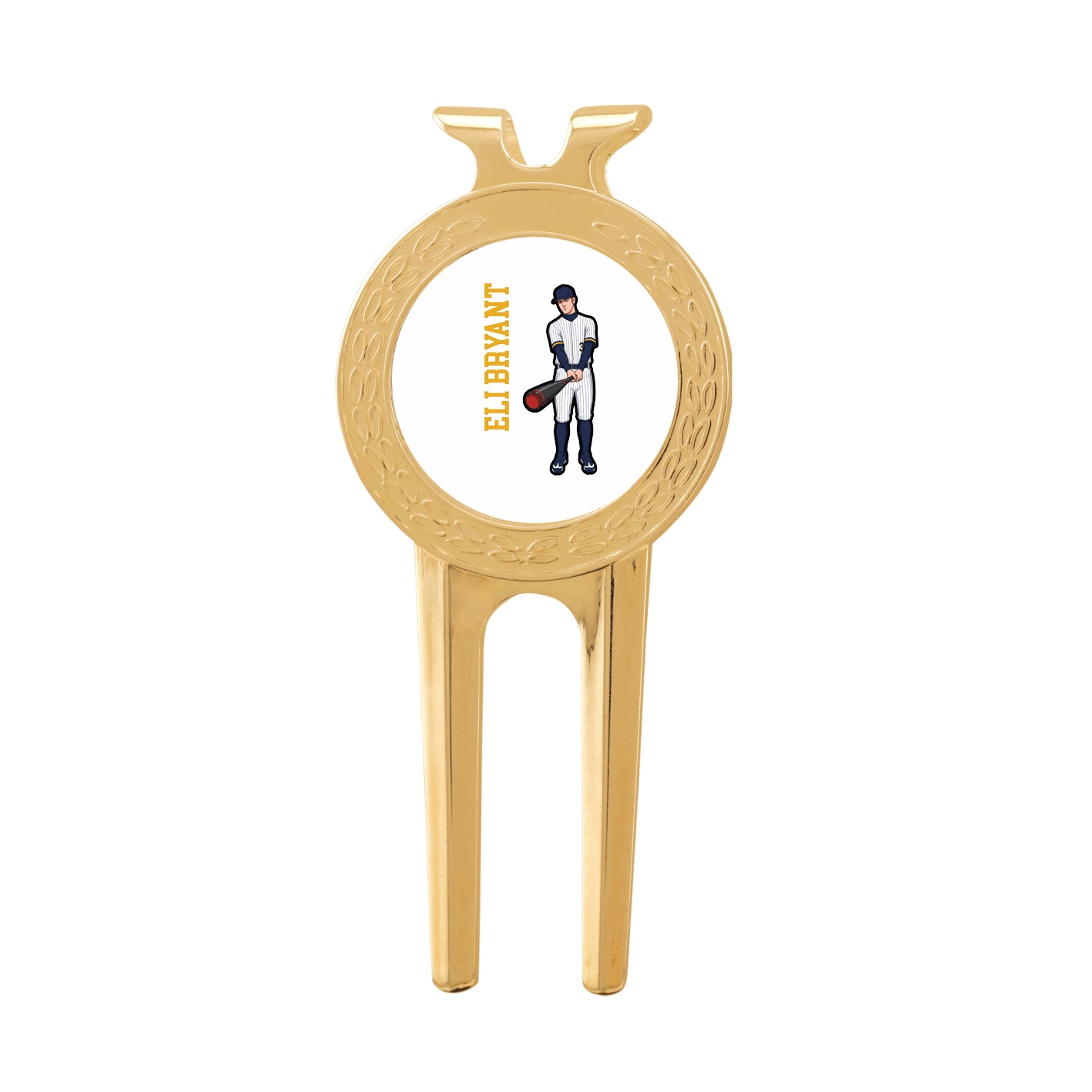 Divot Tool with Ball Marker — Name Vertical in Classic