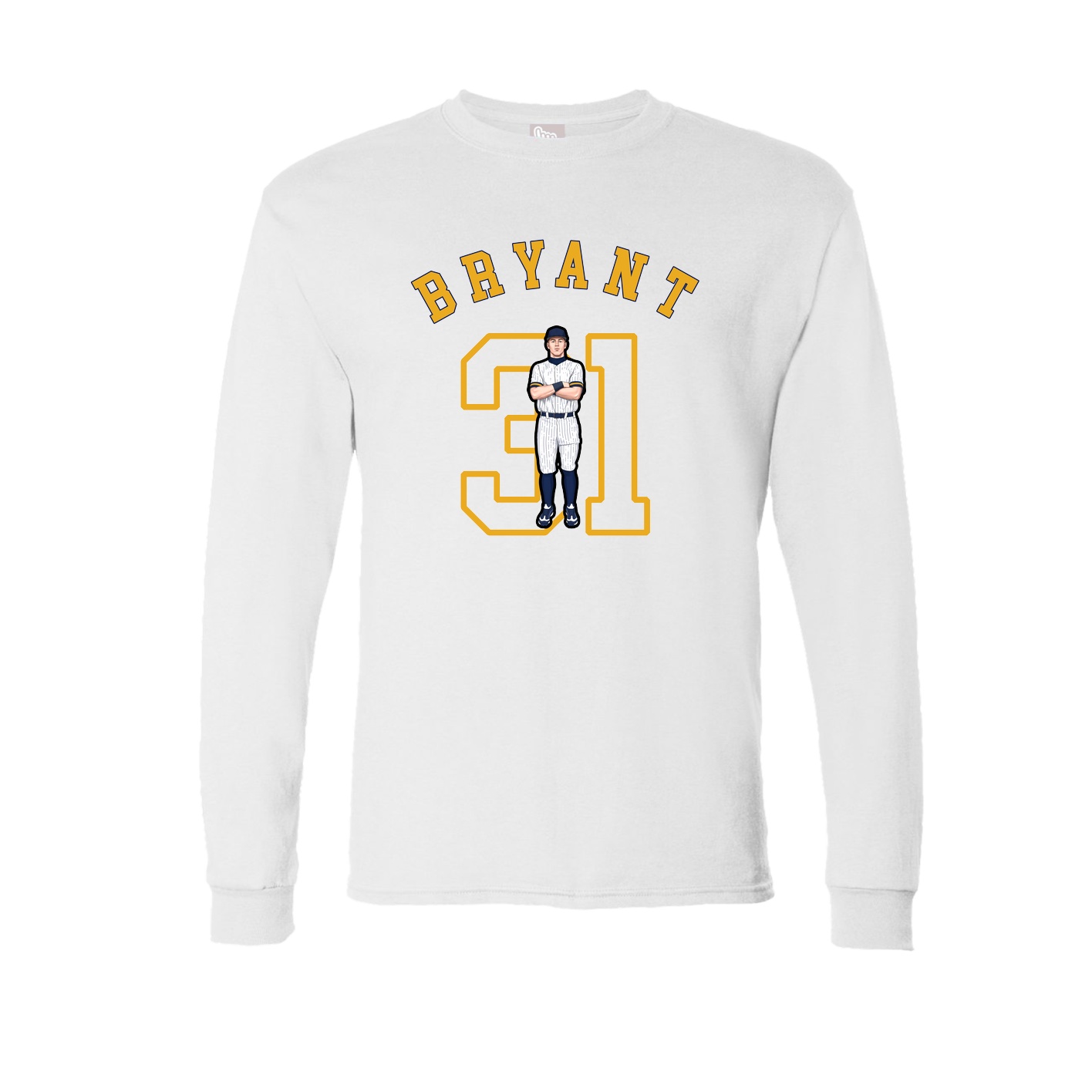 Long Sleeve Tee — Shirsey Arch in White
