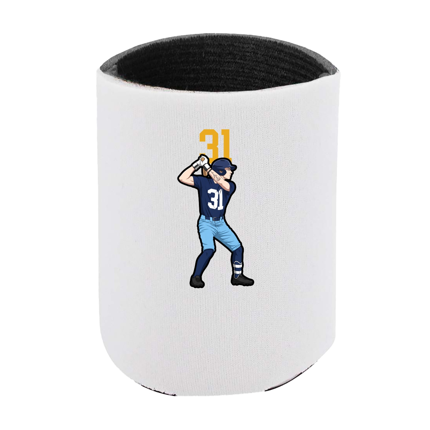 Can Holder — Number Top in White