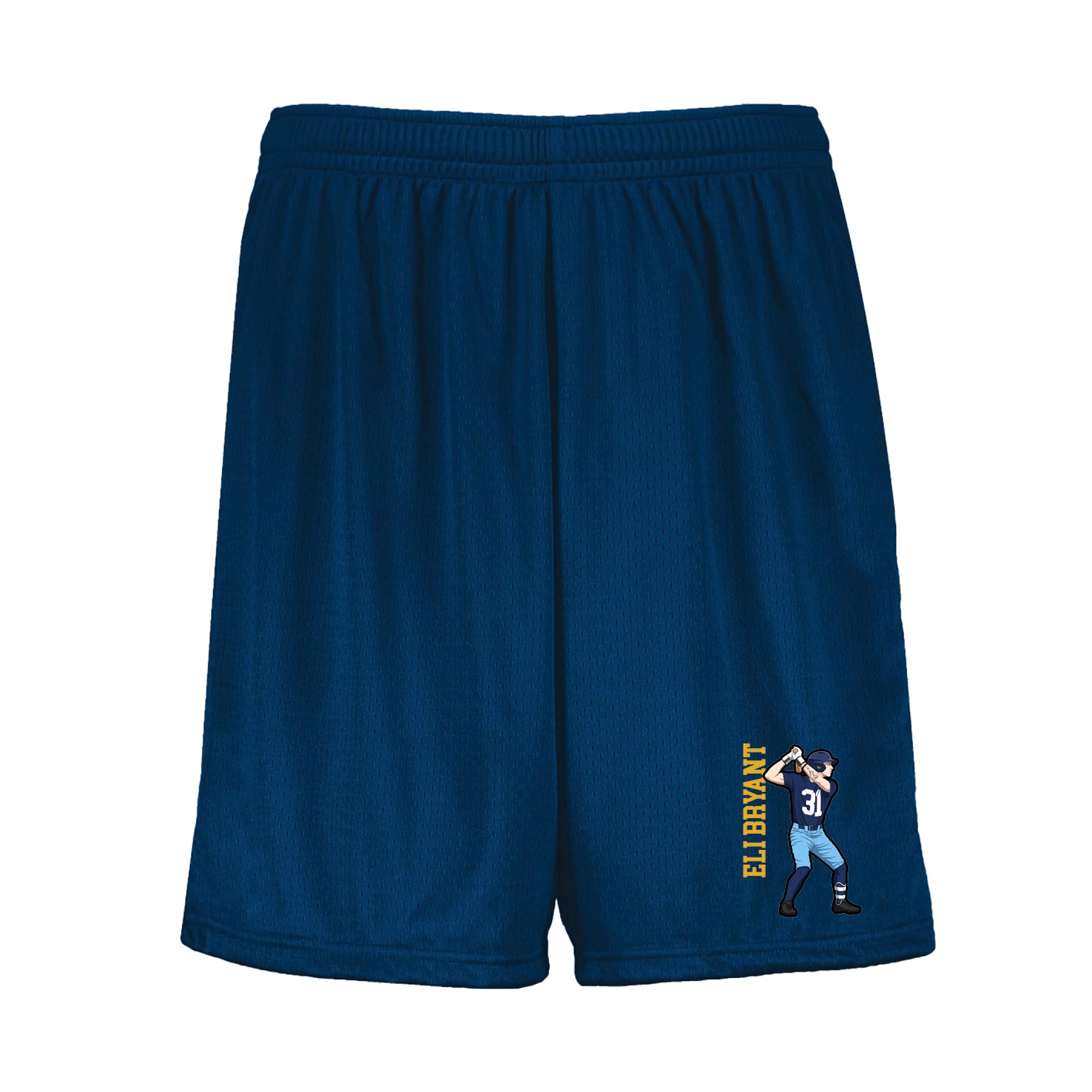 Shorts — Name Vertical in Navy