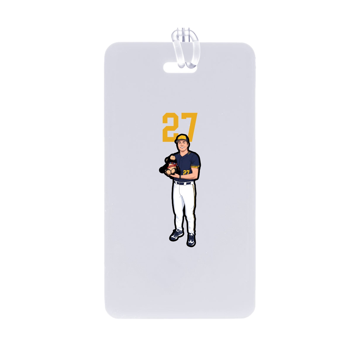 Bag Tag — Number Top in Classic