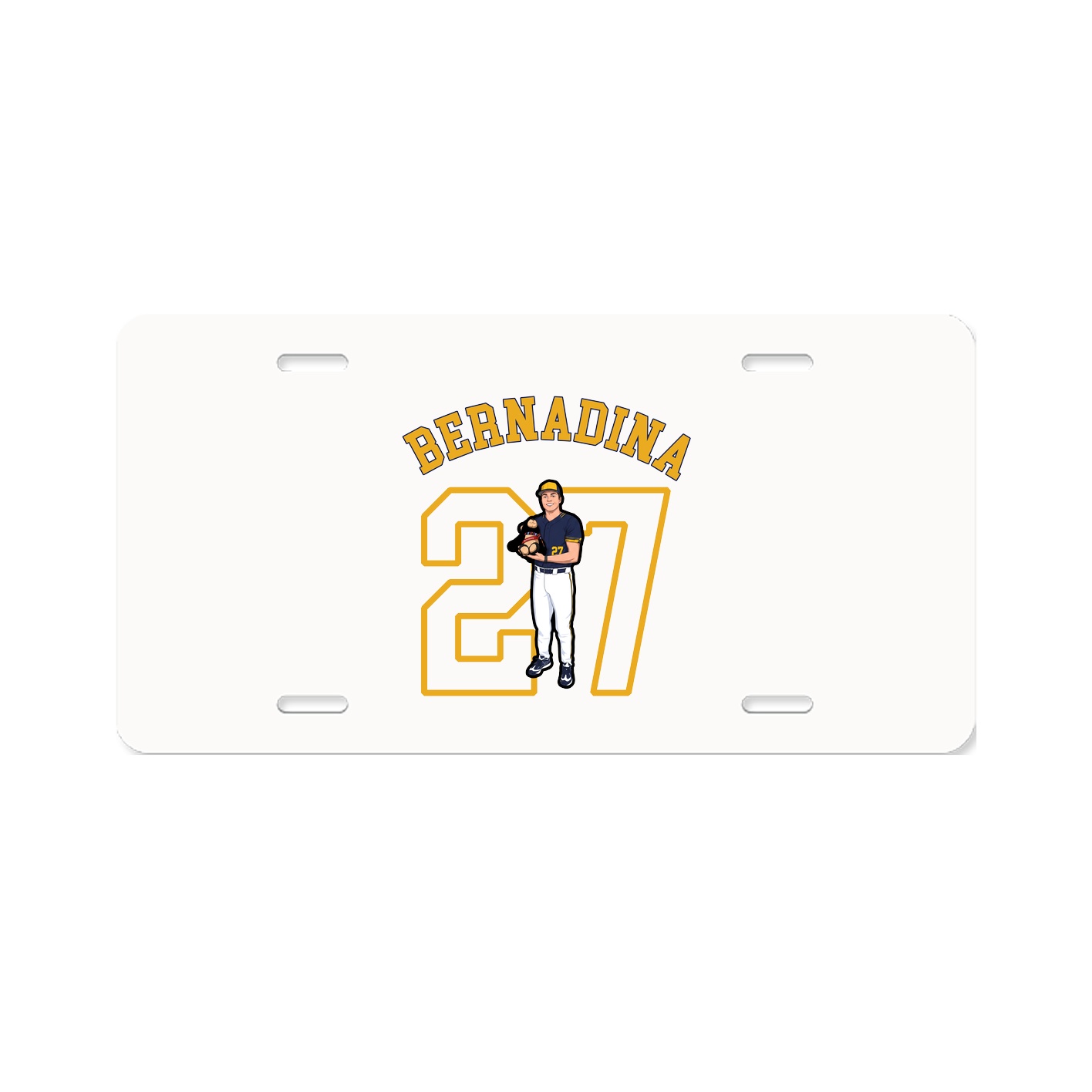 License Plate — Shirsey Arch in Classic
