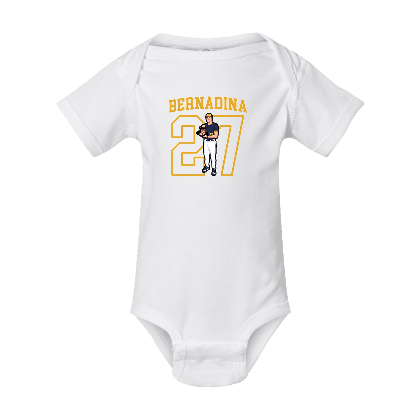Baby Onesie — Shirsey in White