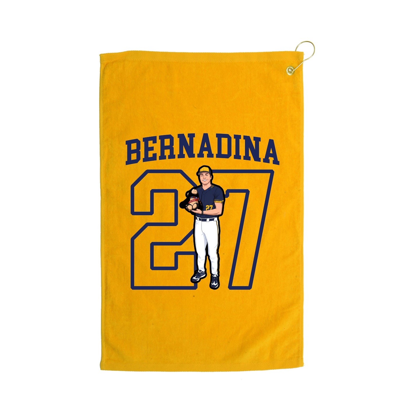 Golf Towel — Shirsey in Gold