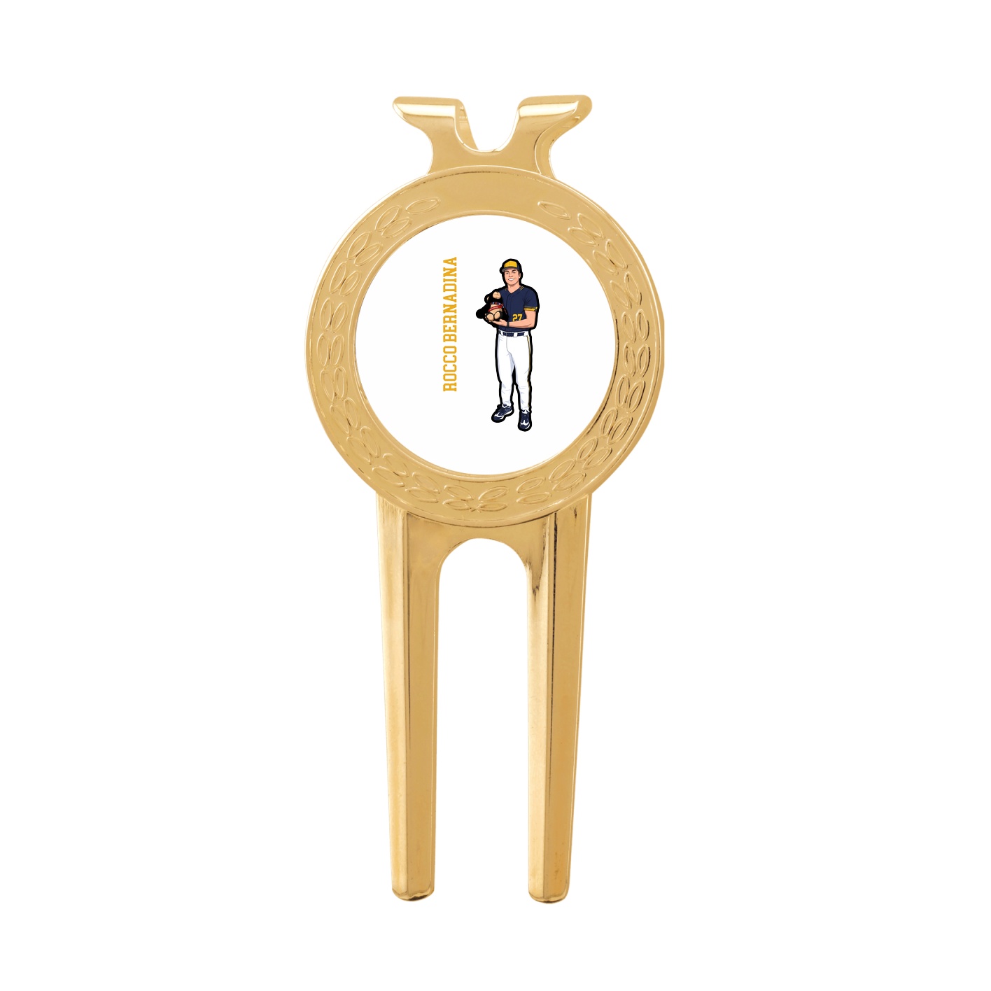 Divot Tool with Ball Marker — Name Vertical in Classic