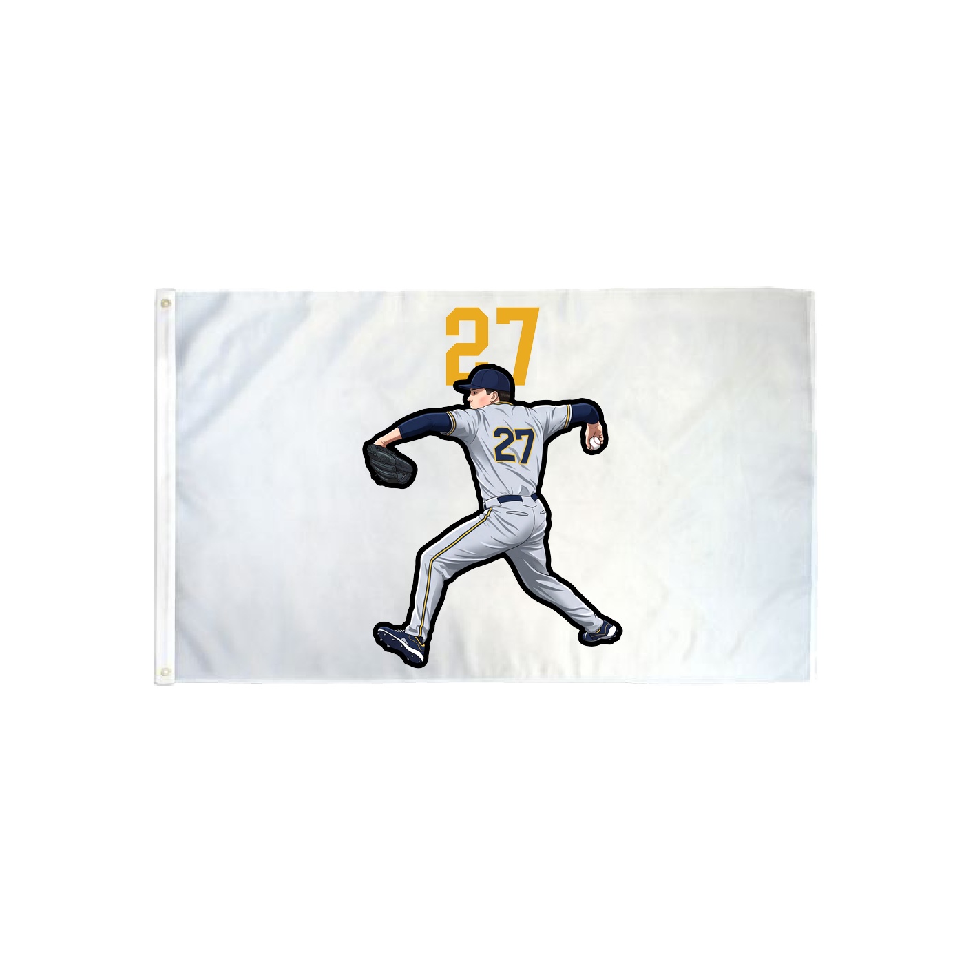 3x5 Flag — Number Top in Classic