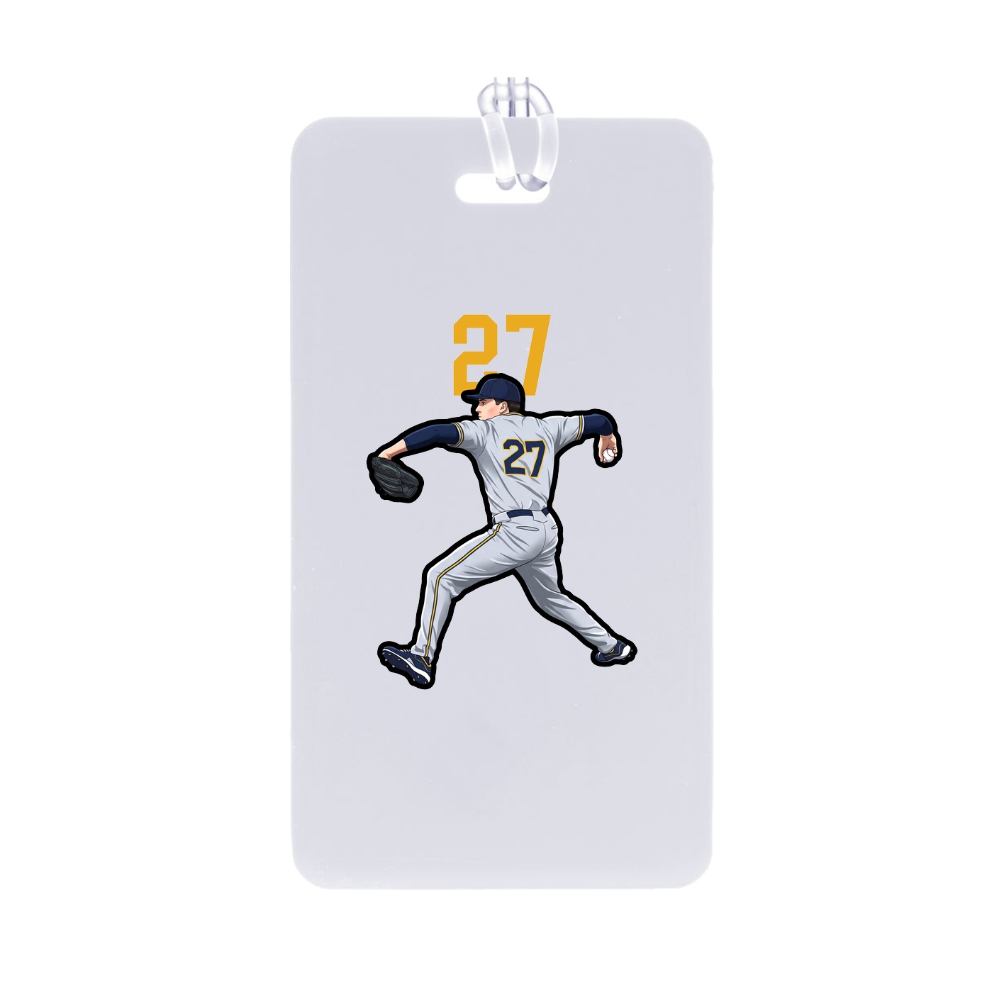 Bag Tag — Number Top in Classic