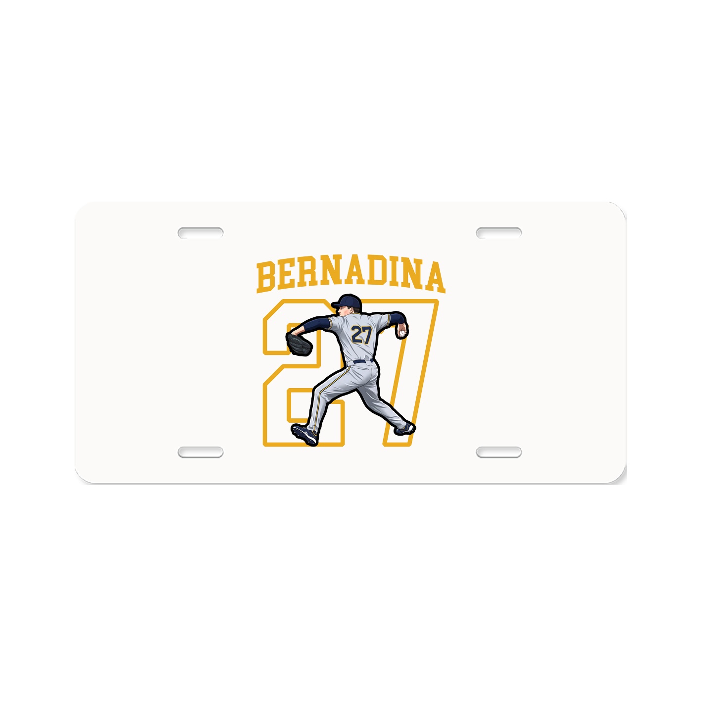 Aluminum License Plate