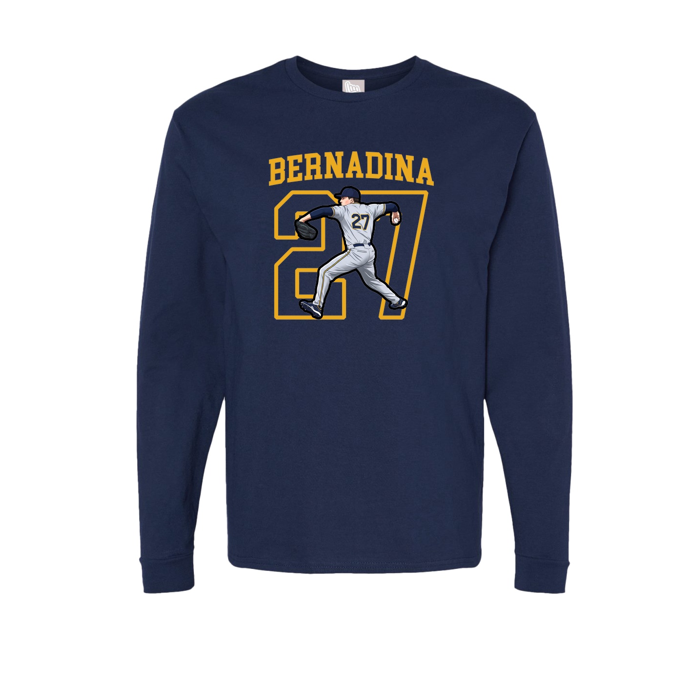 Long Sleeve Tee — Shirsey in Navy