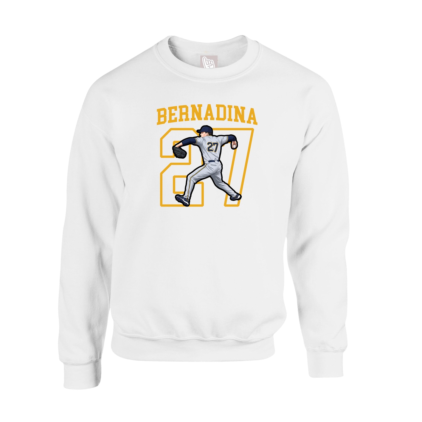 Fleece Crew — Shirsey in White