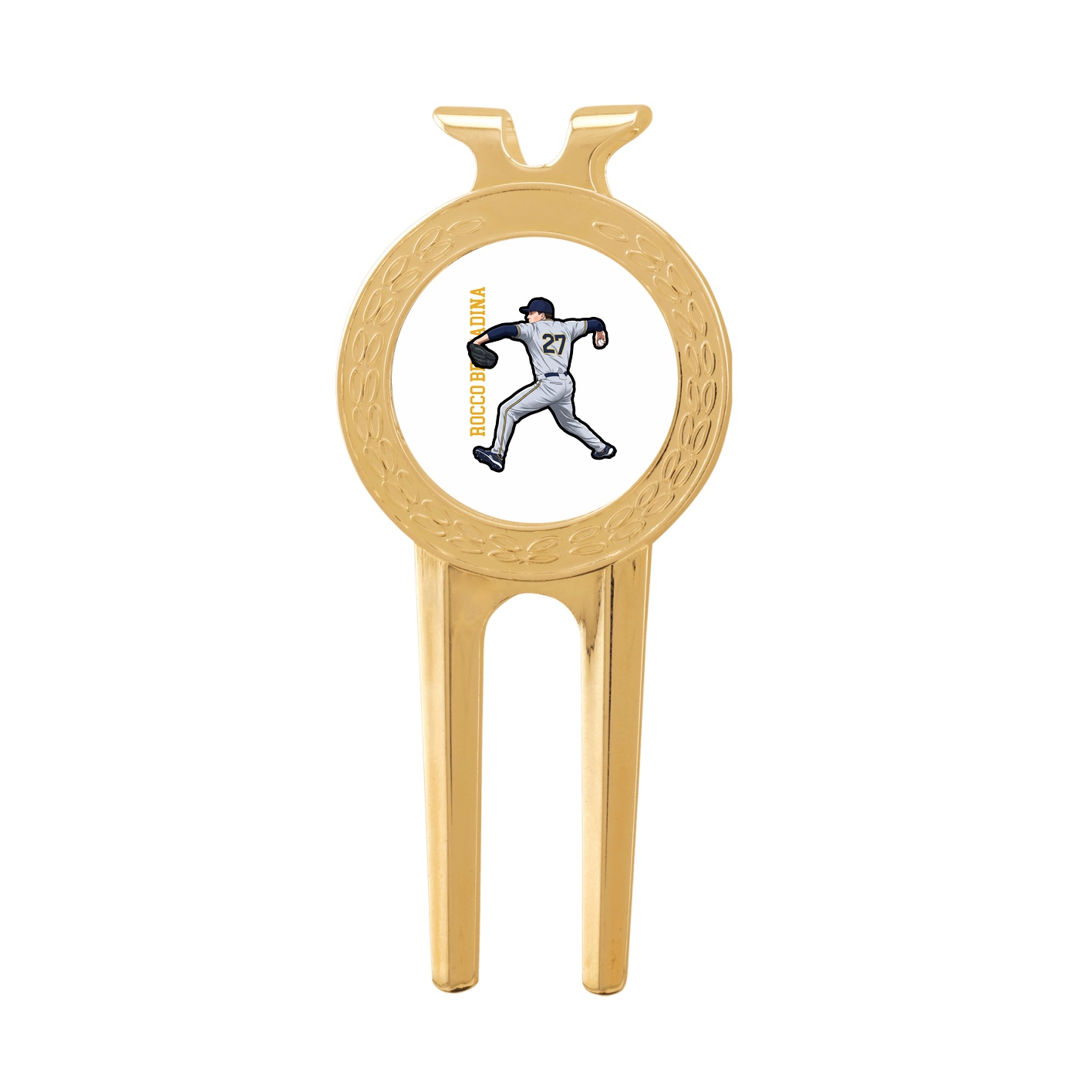 Divot Tool with Ball Marker — Name Vertical in Classic