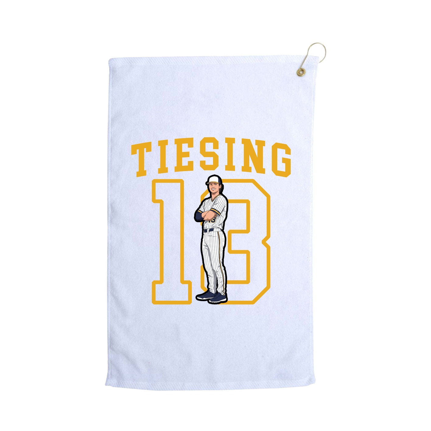 Golf Towel — Shirsey in White