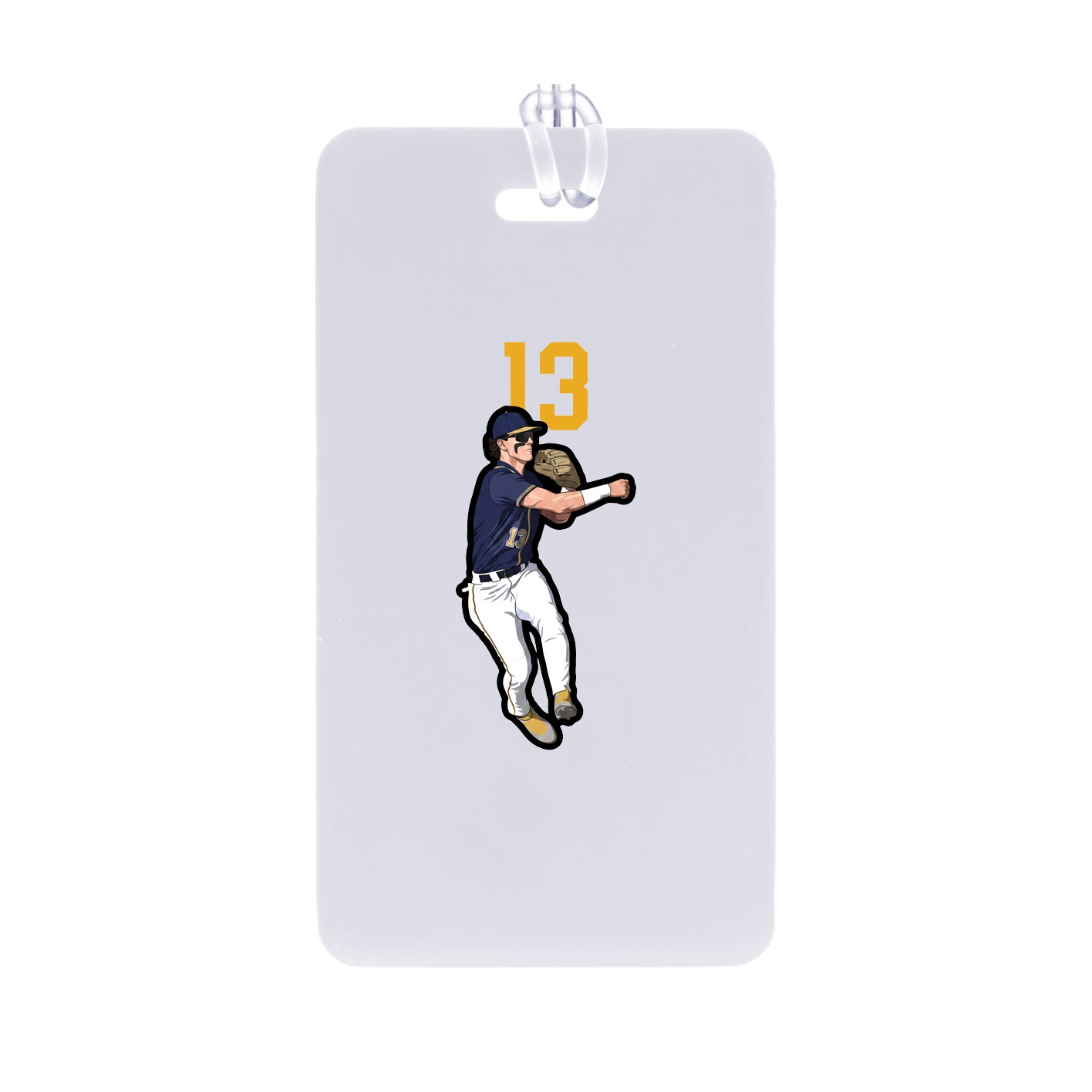 Bag Tag — Number Top in Classic