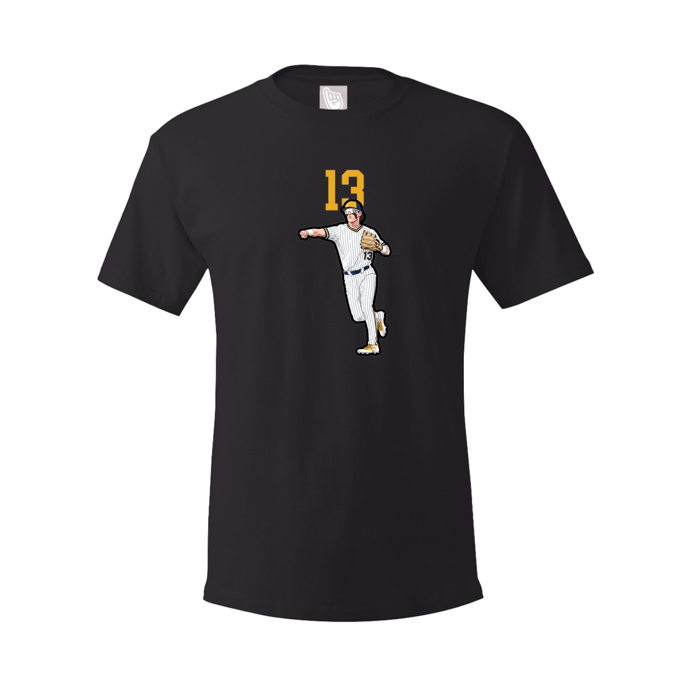 Tee — Number Top in Black