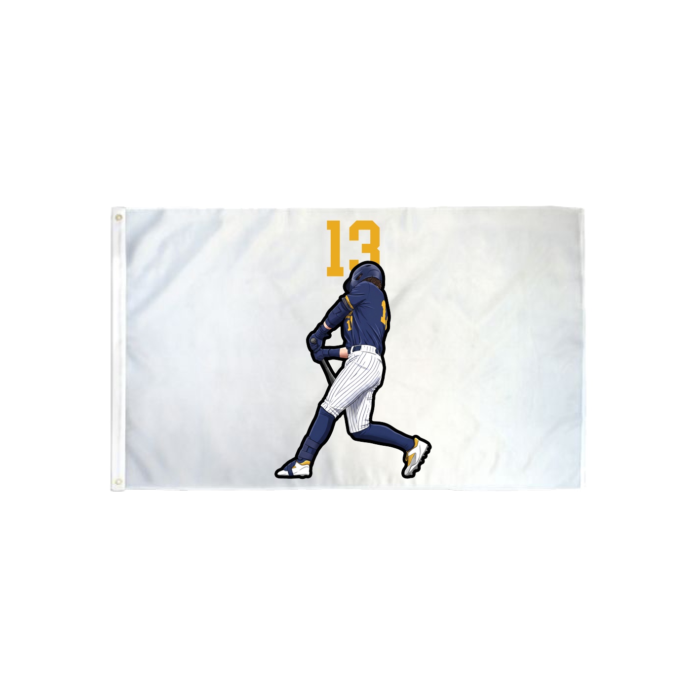 3x5 Flag — Number Top in Classic