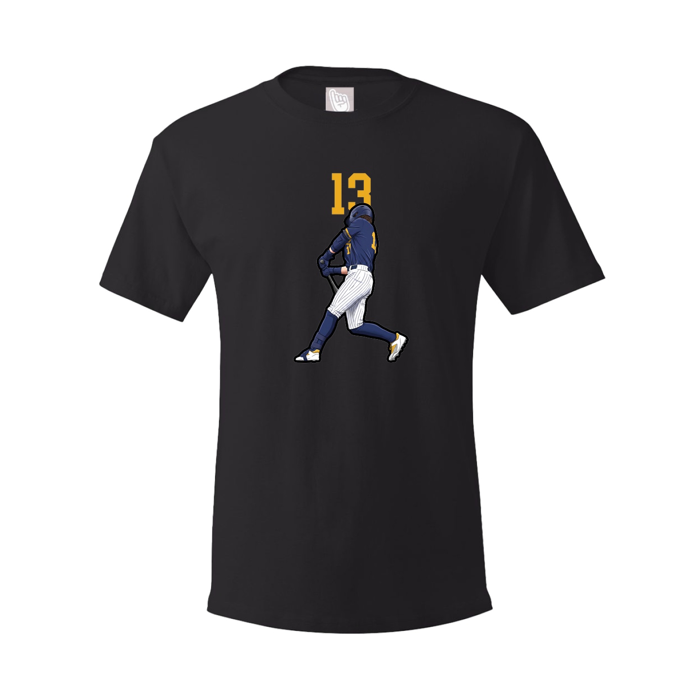 Tee — Number Top in Black