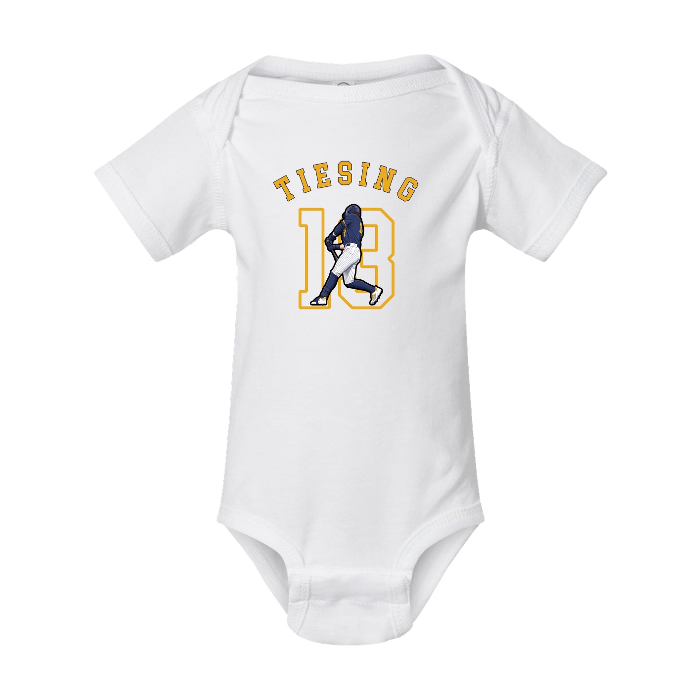 Baby Onesie — Shirsey Arch in White