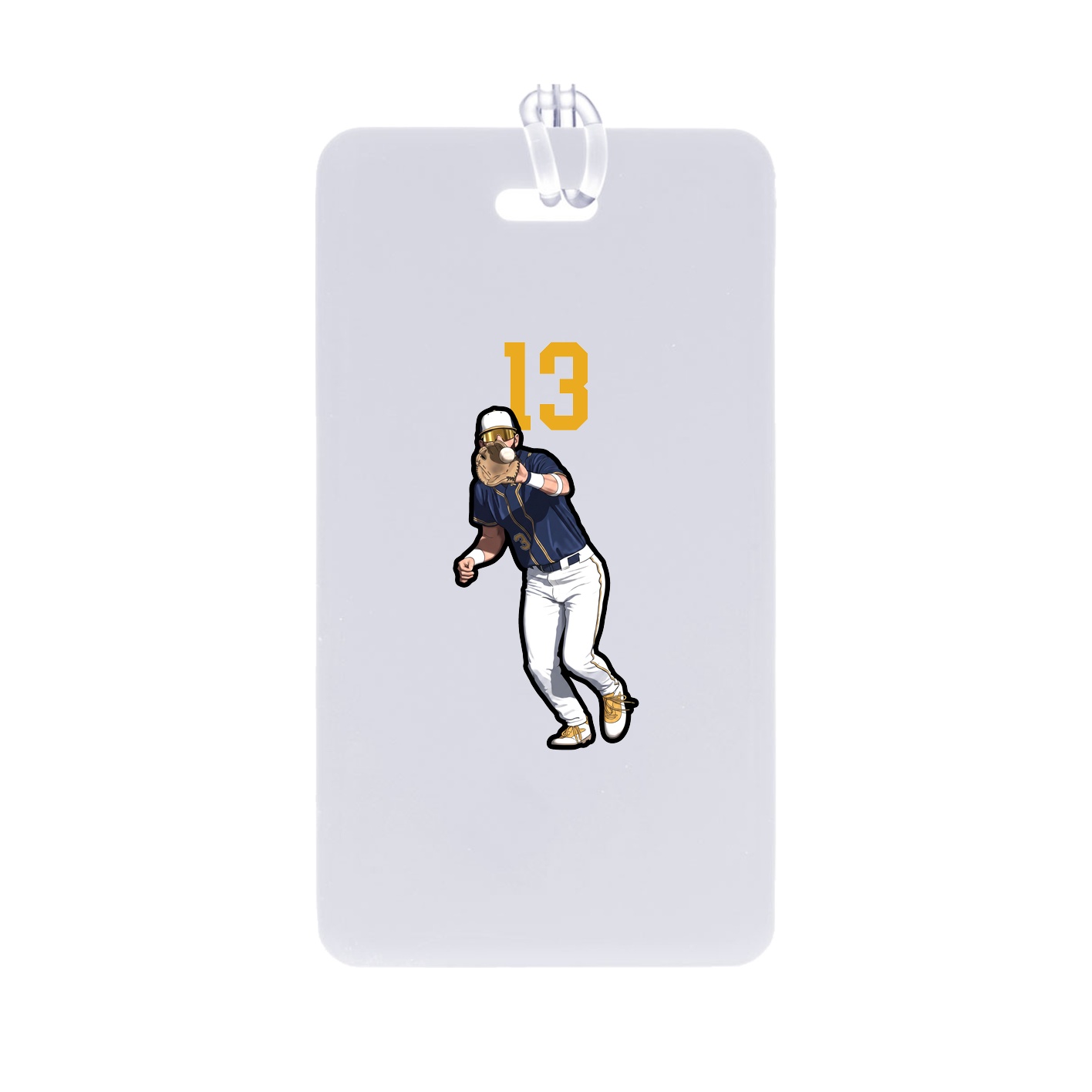 Bag Tag — Number Top in Classic