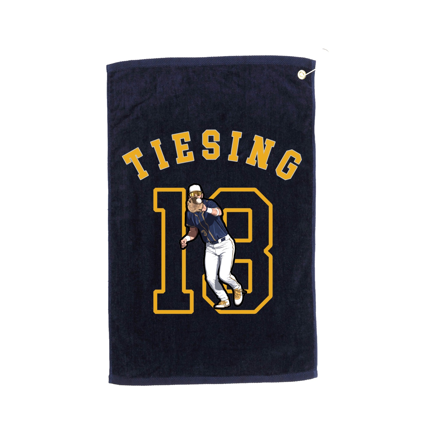 Golf Towel — Shirsey Arch in Navy