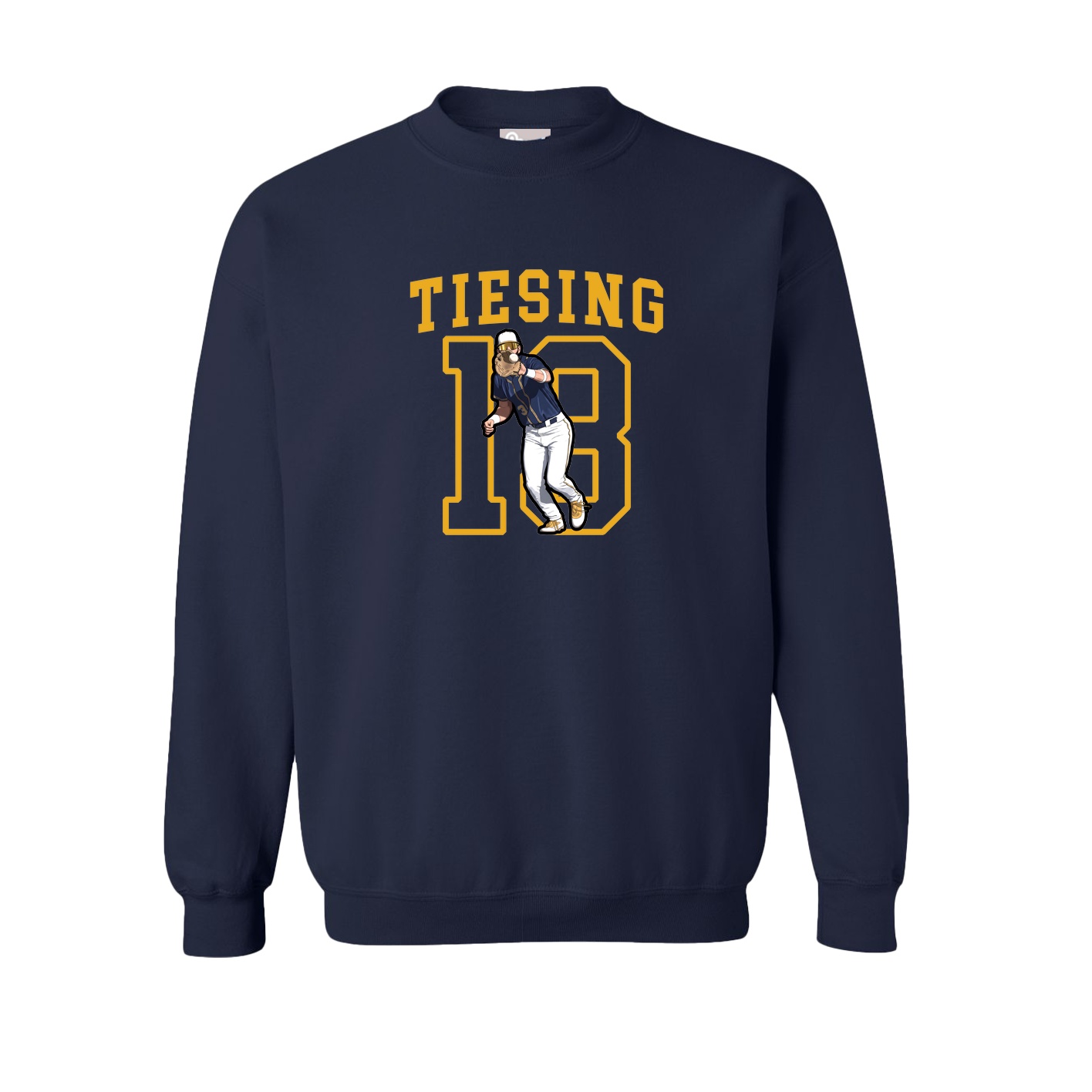 Fleece Crew — Shirsey in Navy