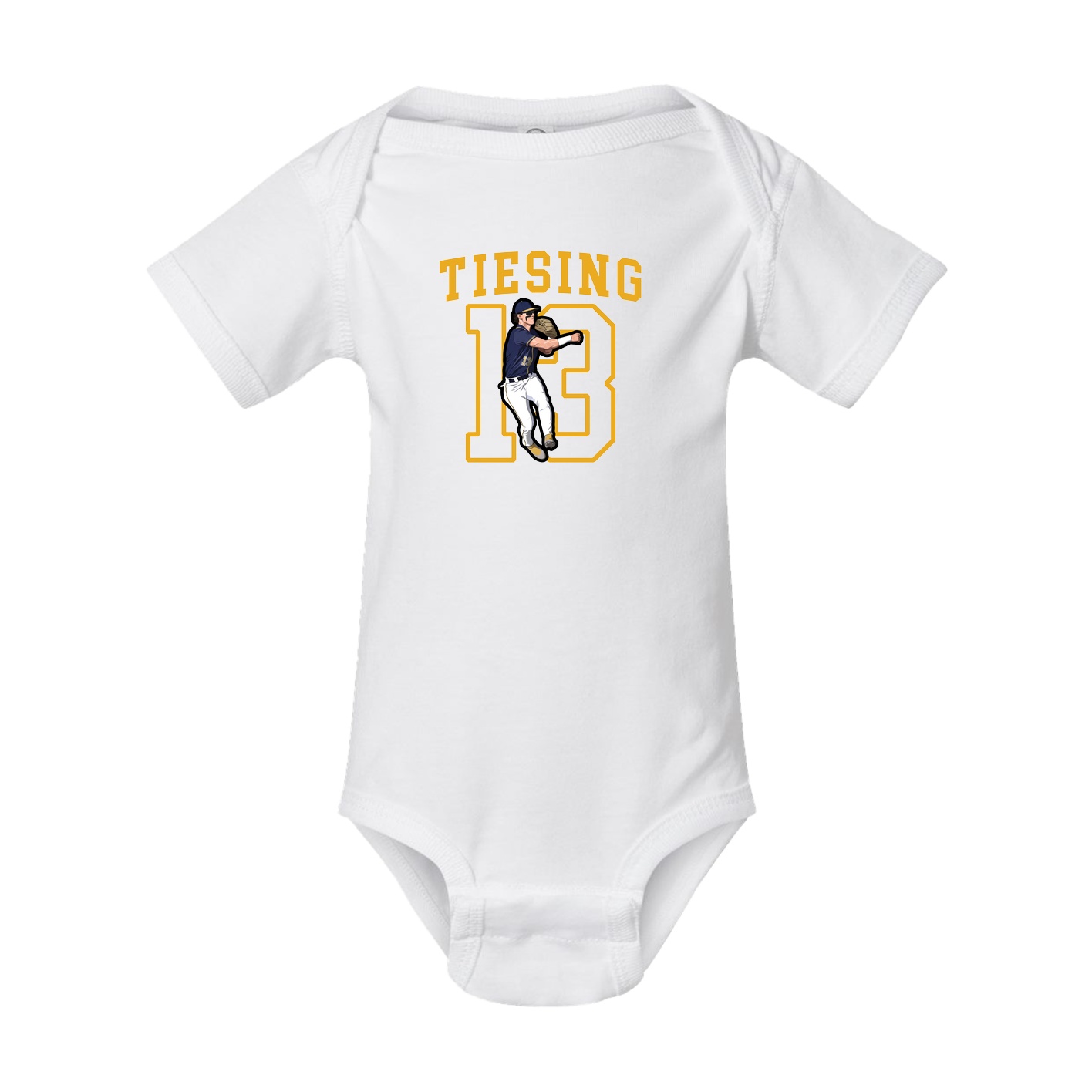 Baby Onesie — Shirsey in White
